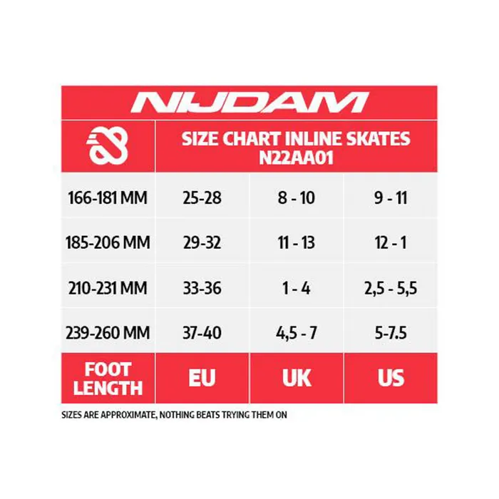 Nijdam 3-in-1 Floral Switch Skate Junior