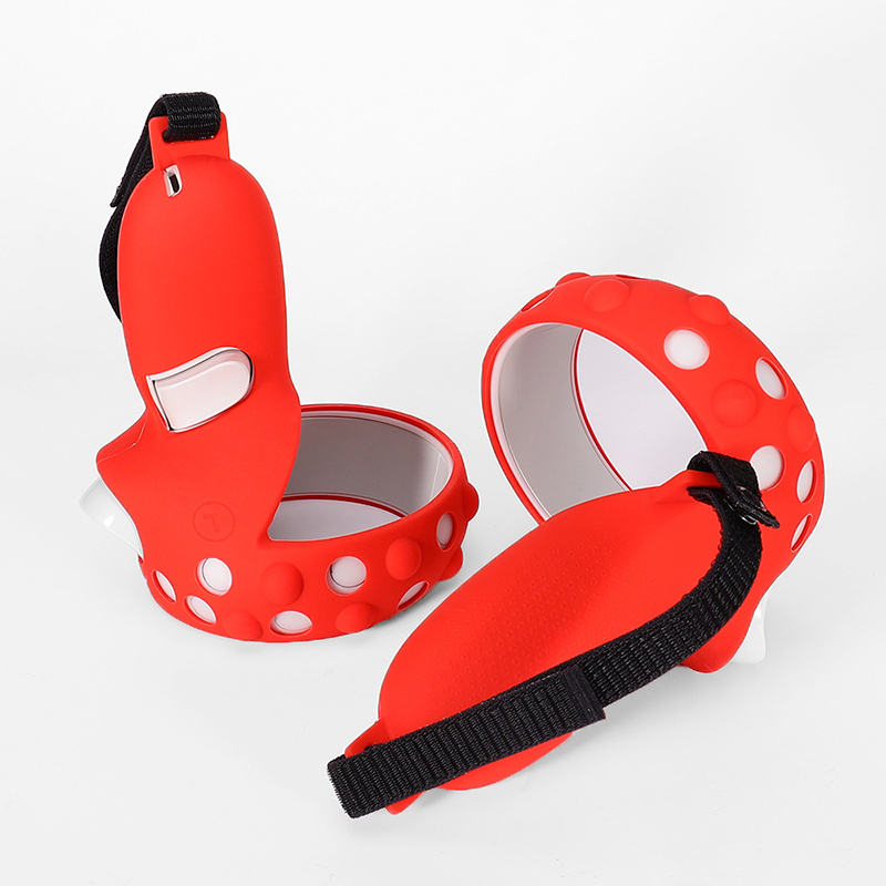 (2er Set) Meta Quest / Oculus Quest 2 Controller Silikon Grip Schutzhülle - Schwarz