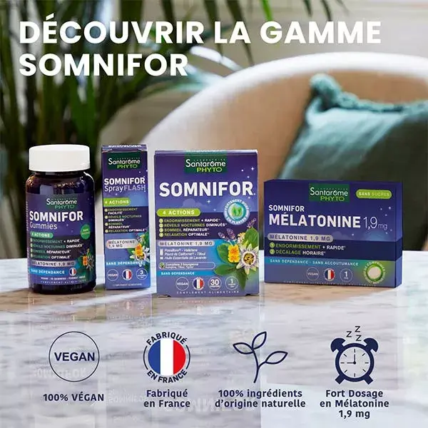 Santarome Bio Somnifor - Melatonina 1,9 mg - 30 gomas