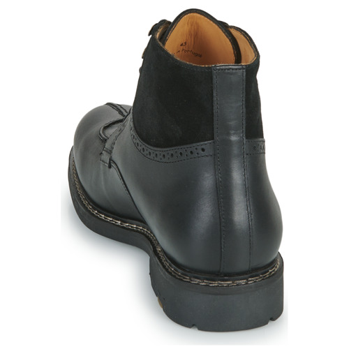 Pellet - ROLAND - Veau noir / velours noir