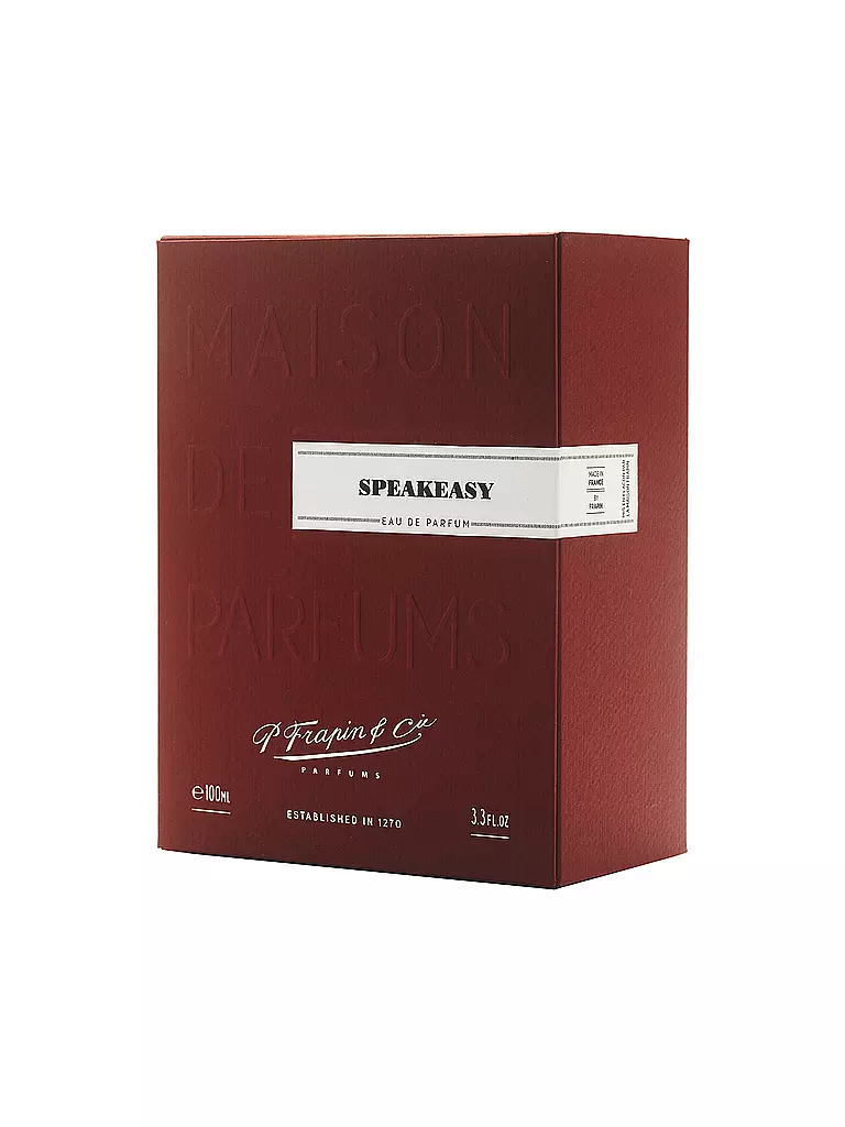 P.FRAPIN&CIE Speakeasy Eau de Parfum 100ml keine Farbe