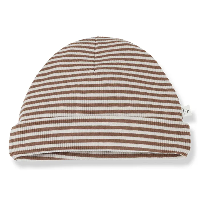 1+ in the family Bonnet Rio Rayé | Chocolat