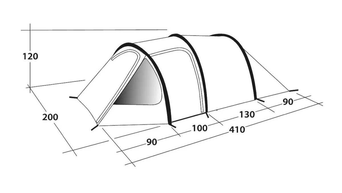 Outwell Earth 3 Blue