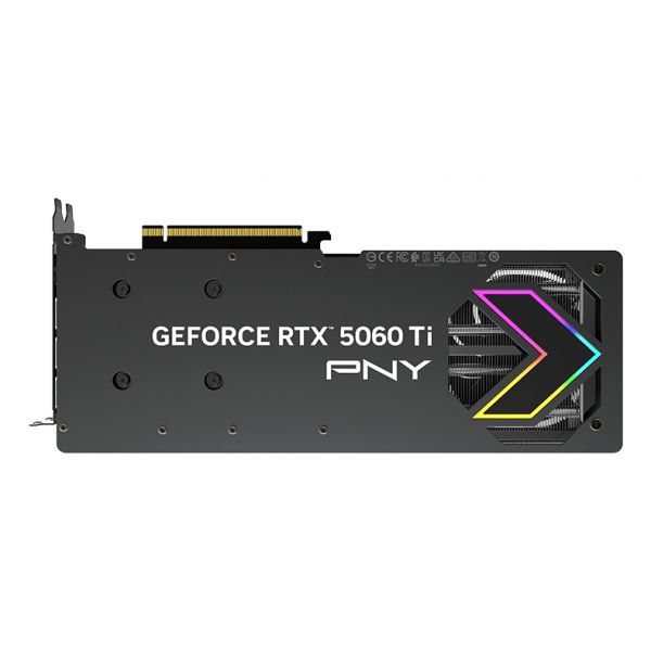 PNY GeForce RTX 5060 Ti EPIC-X RGB Overclocked Triple Fan 16GB GDDR7 Reflex 2 RTX AI DLSS4