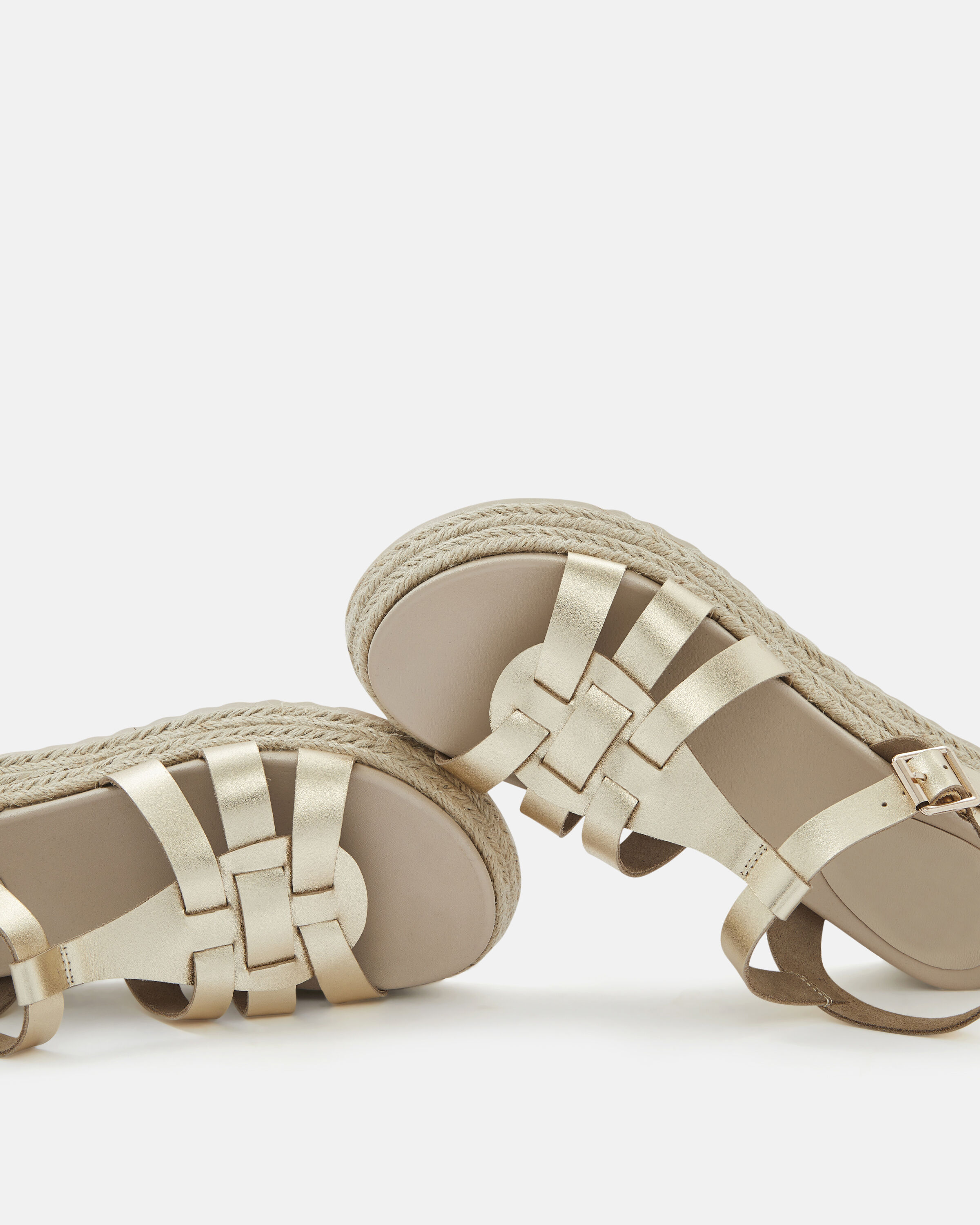 ESPADRILLE GURIUPA/MET Platine