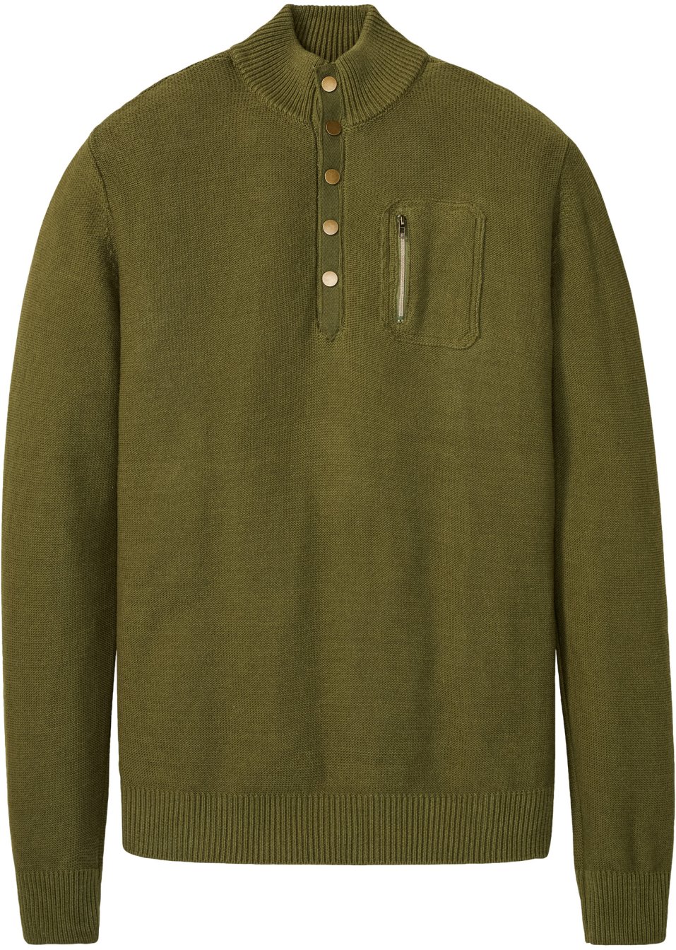 Pull à patte de boutonnage
