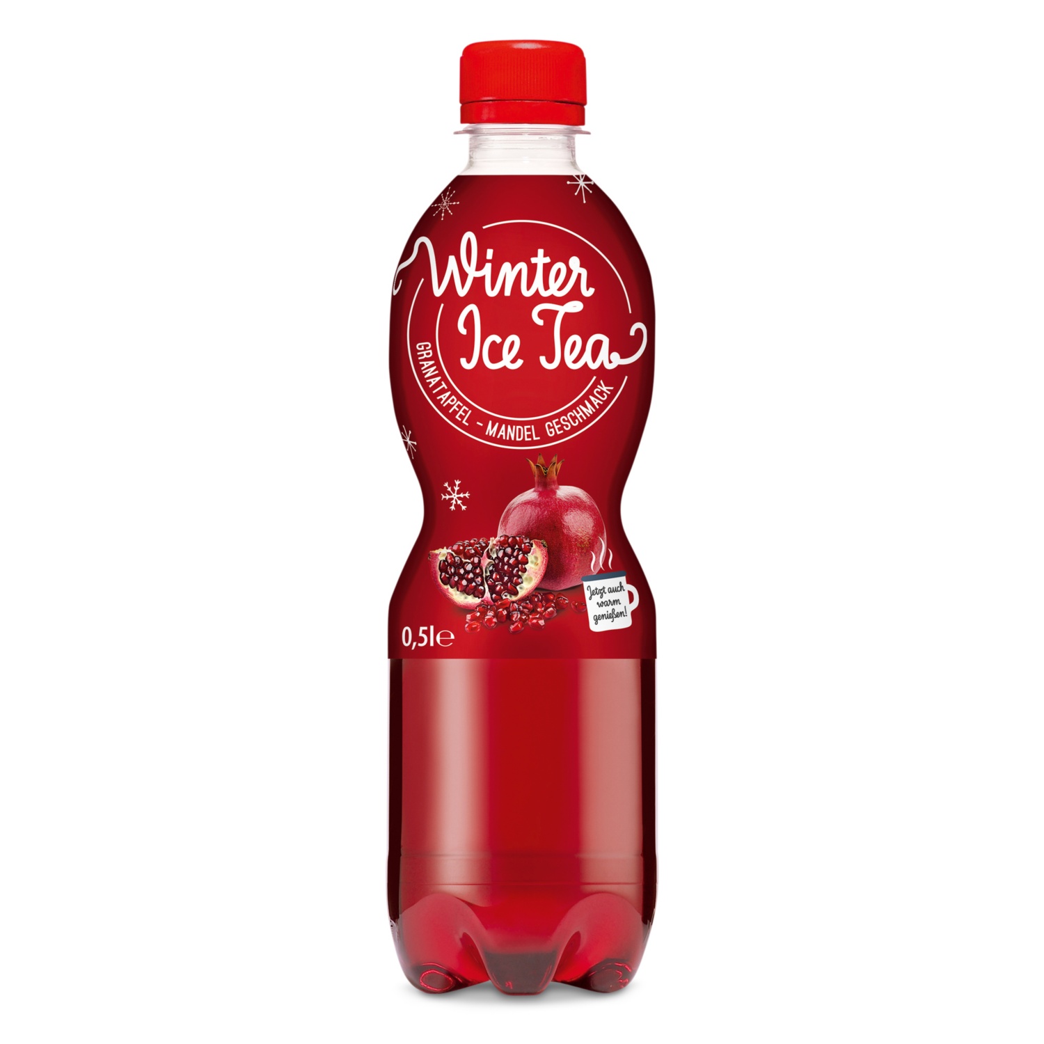 Winter Eistee, Granatapfel-Mandel 500 ml