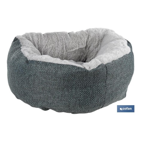 Cama antiestresse para animais de estimação, modelo Cloe, 40 x 22 cm