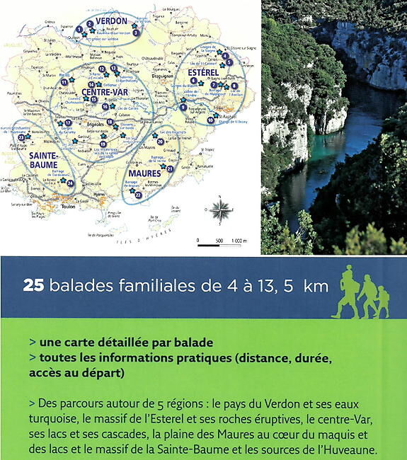 OUEST FRANCE - LE VAR 24 BALADES