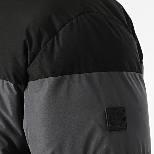 Doudoune Capuche Melvin Life Gris Anthracite