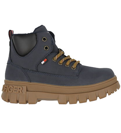 Tommy Hilfiger Stiefel - Lace-Up - Blau