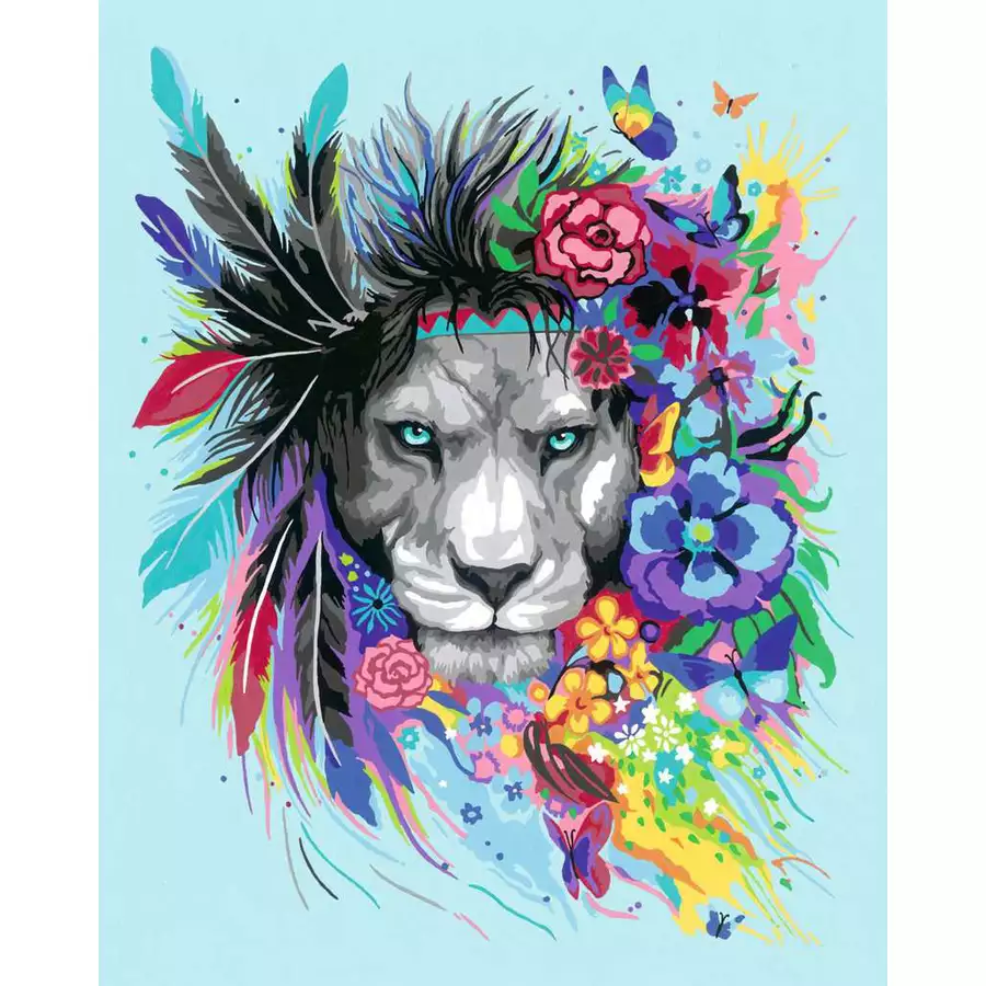 Ravensburger Boho Lion bunt