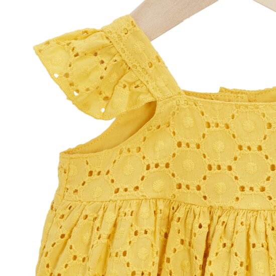 Ensemble Robe + Bloomer   Jaune soleil        de               P'tit bisou