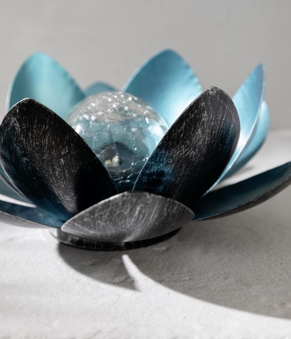 Dehner Solar-Lotus, ca. Ø27/H12 cm