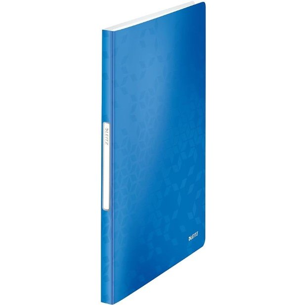 Protège-documents WOW, A4, PP, 40 pochettes, bleu