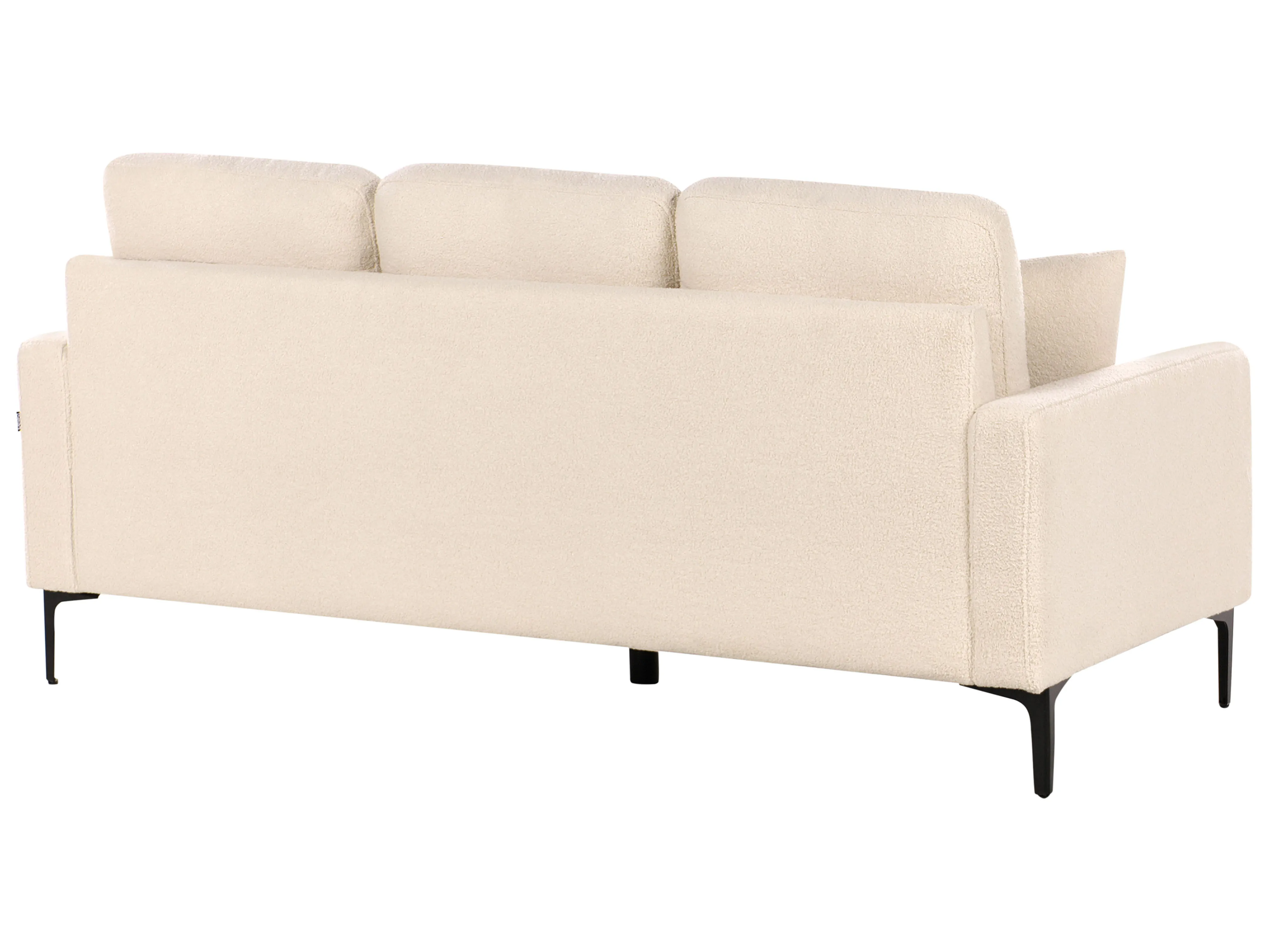 Bank 3-zits GAVLE Bouclé Beige