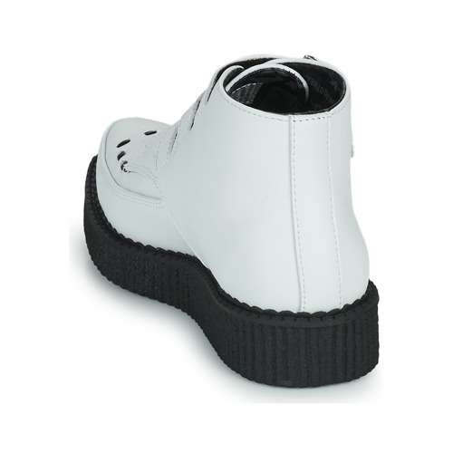 TUK - POINTED CREEPER 3 BUCKLE BOOT - Blanc