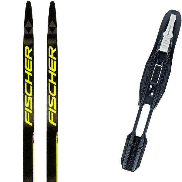 Pack ski de fond FISCHER TWIN SKIN PRO MEDIUM + Fix