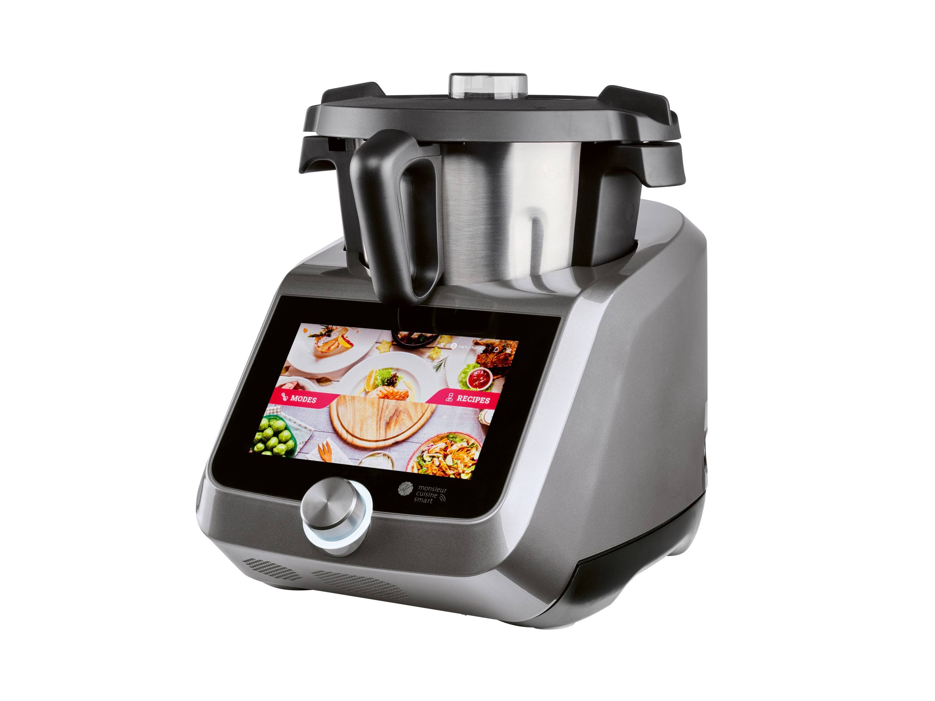 Silvercrest Monsieur Cuisine smart SKMS 1200 B2 food processor - Titanium