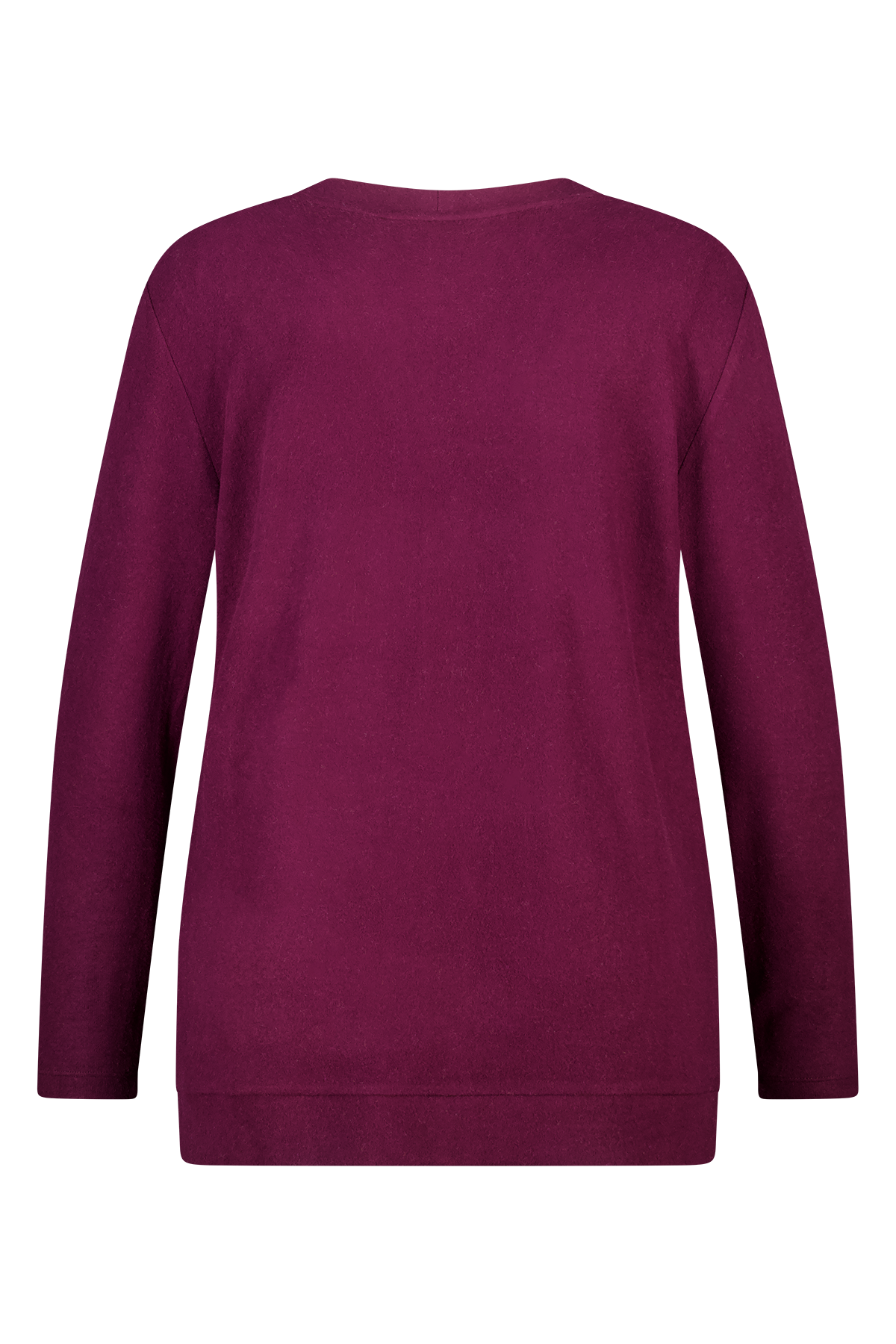 Vest met gouden hartjesknopen Bordeaux