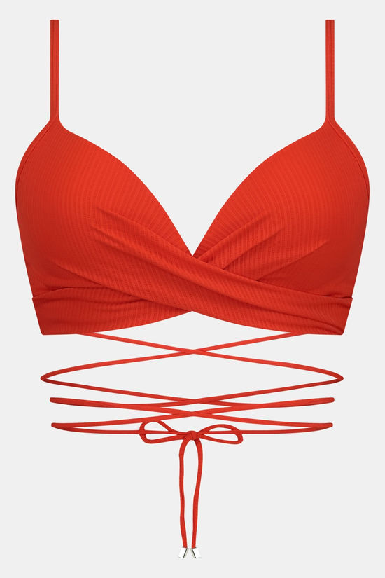 Beachlife Beachlife Fiery Red Padded Wired Bikini Top