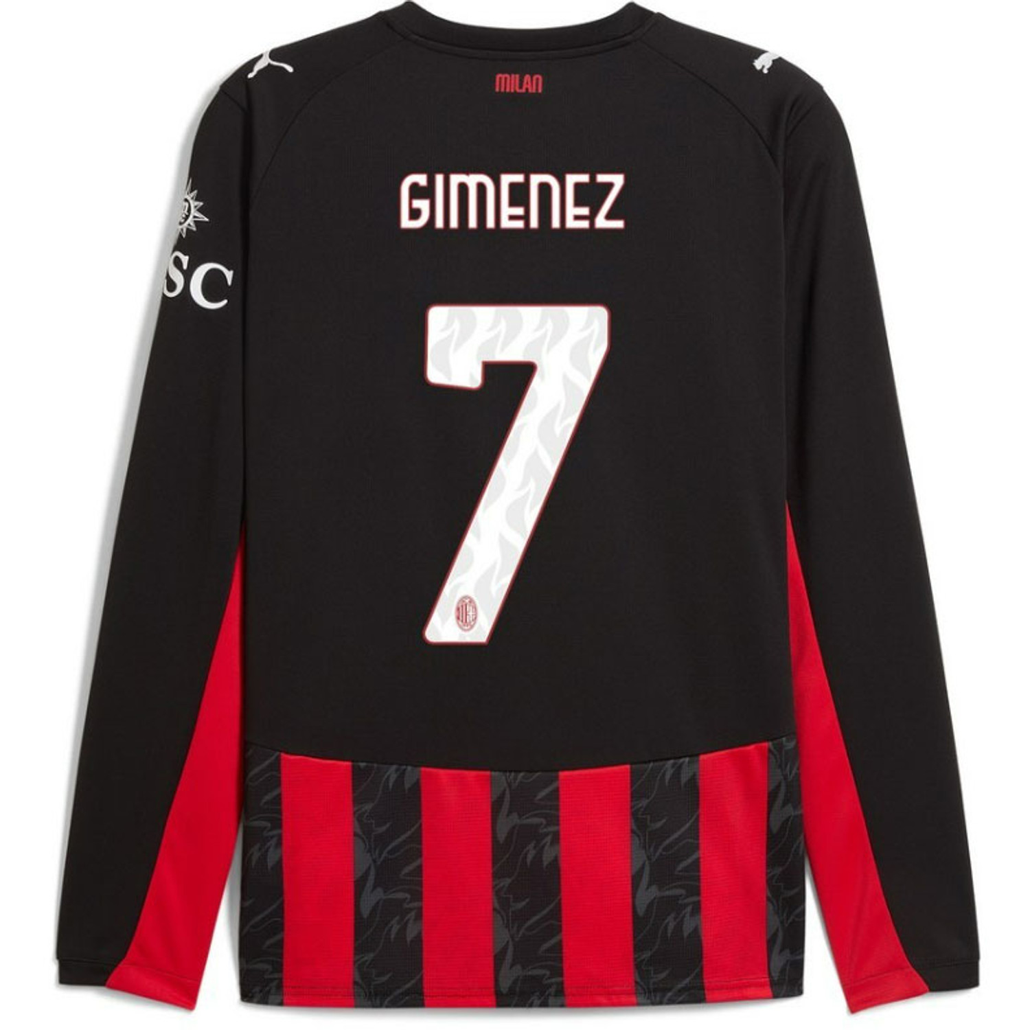 Puma AC Milan Thuis Shirt Longsleeve Giménez 7