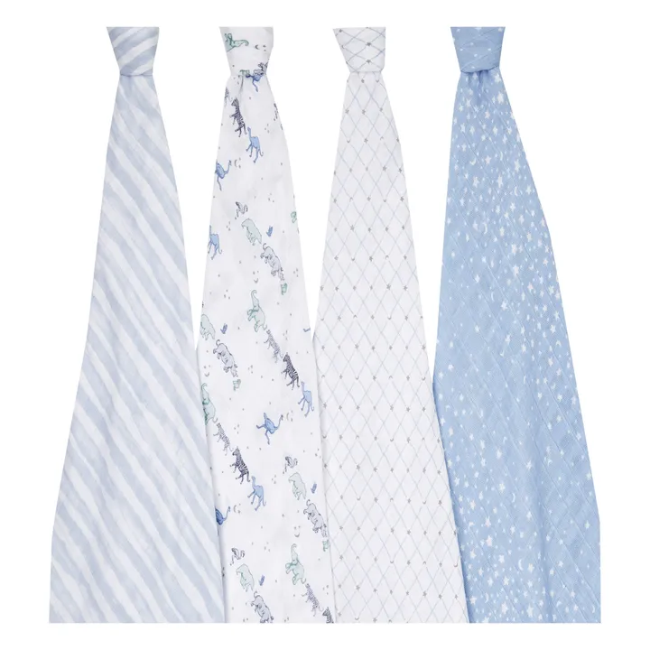 aden + anais Maxi-langes Rising Star - Set de 4