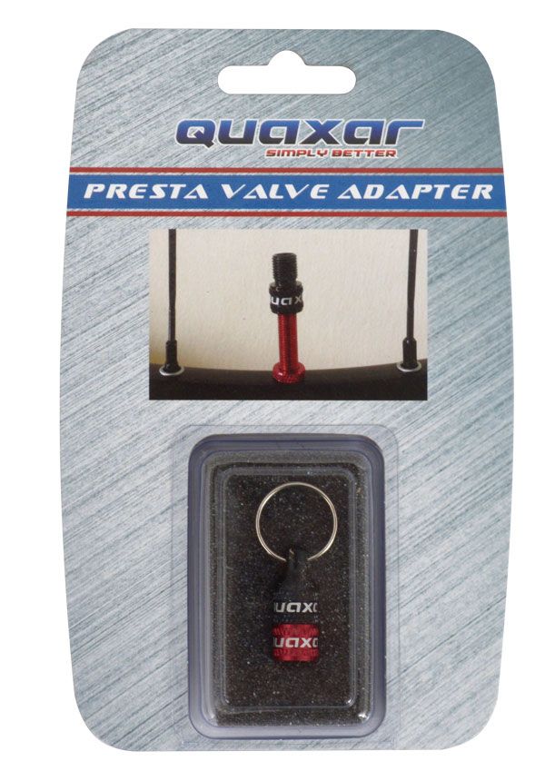 Quaxar Ventiladapter mit Schlüsselring kaufen | Bike-Discount