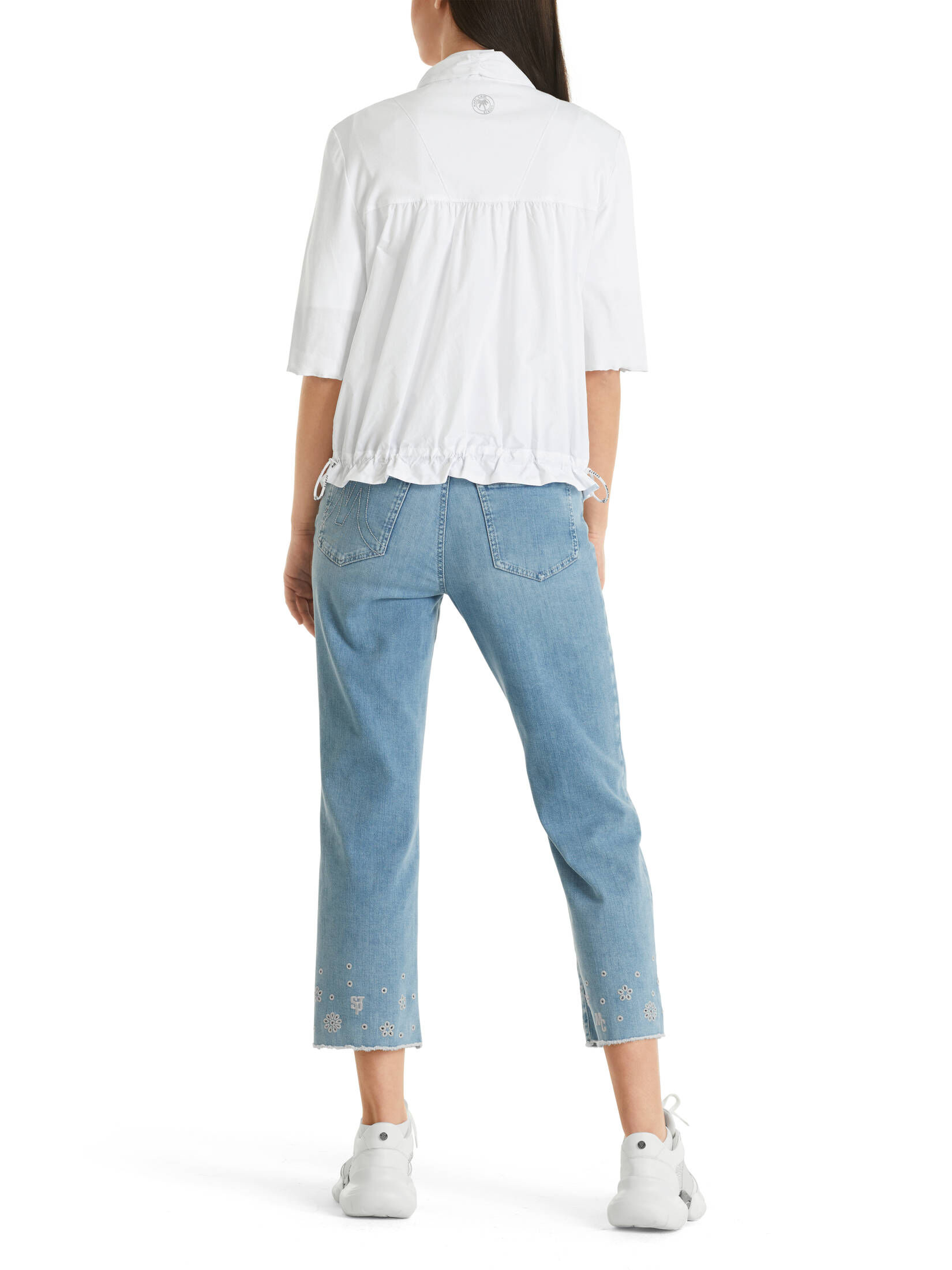 Marc Cain| Damen Sweatjacke Kurzarm