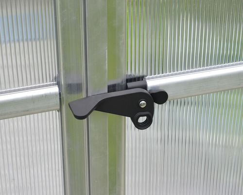 Palram Kas – Canopia Bella 8x8 Dubbelwandige Polycarbonaat Panelen 6 mm 244 x 244 cm Aluminium