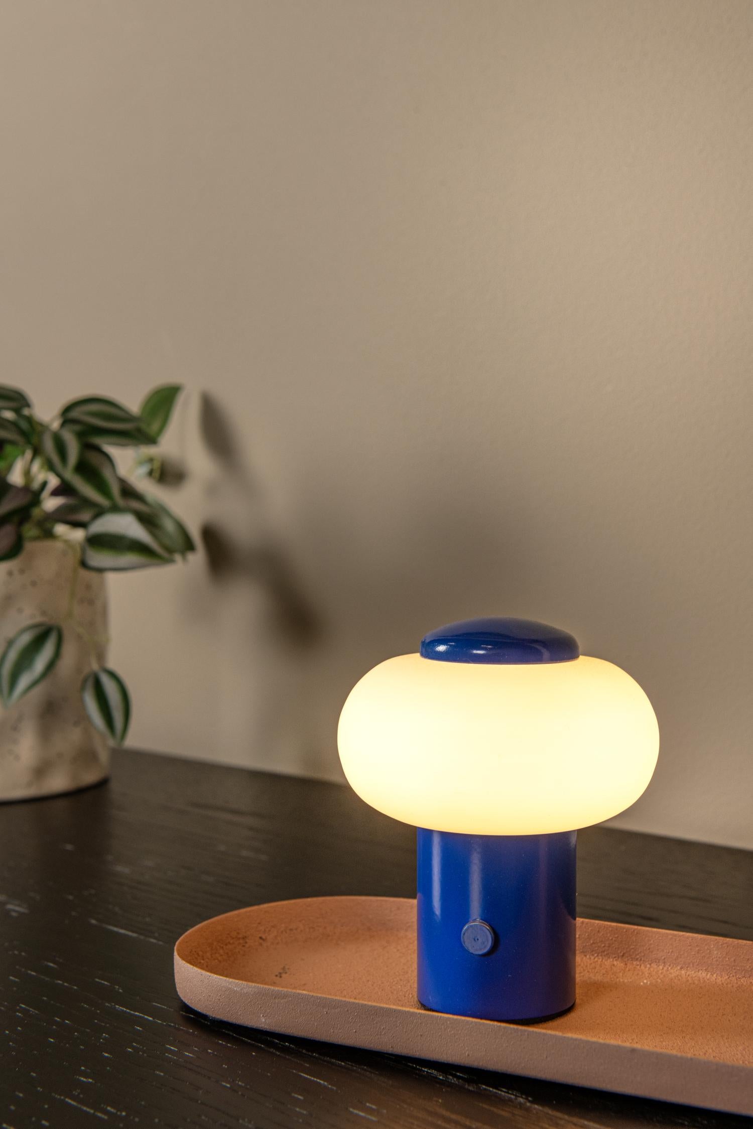 Lucide GUSTAV Tafellamp - Blauw