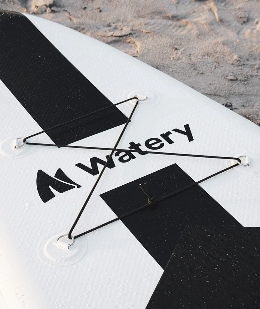 Pakketilbud: 4x Watery Global oppustelig SUP PaddleBoard 10'6