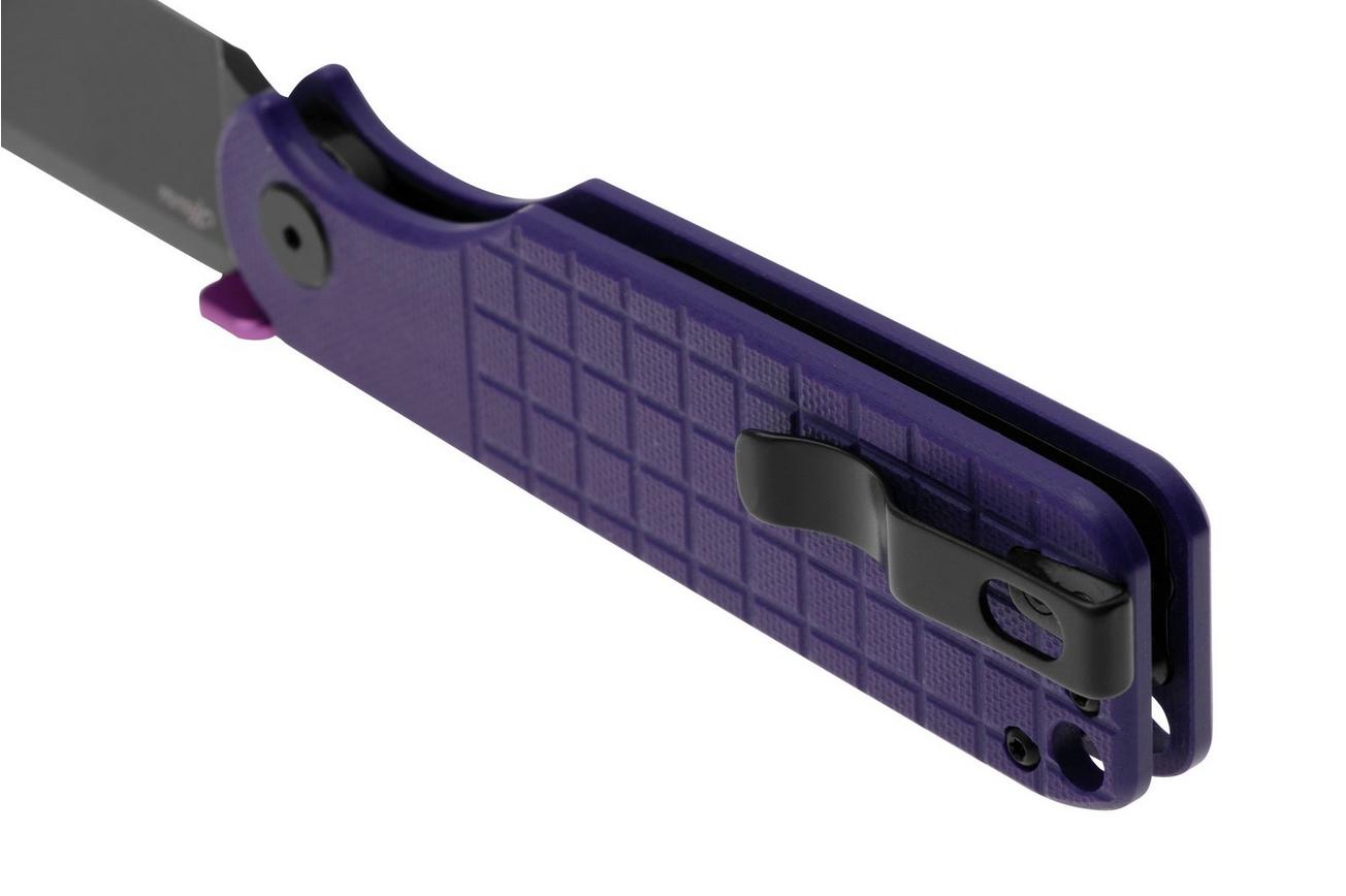 Bestech Glok BG55D Blackwashed Purple G10, zakmes, Keanu Alfaro Design