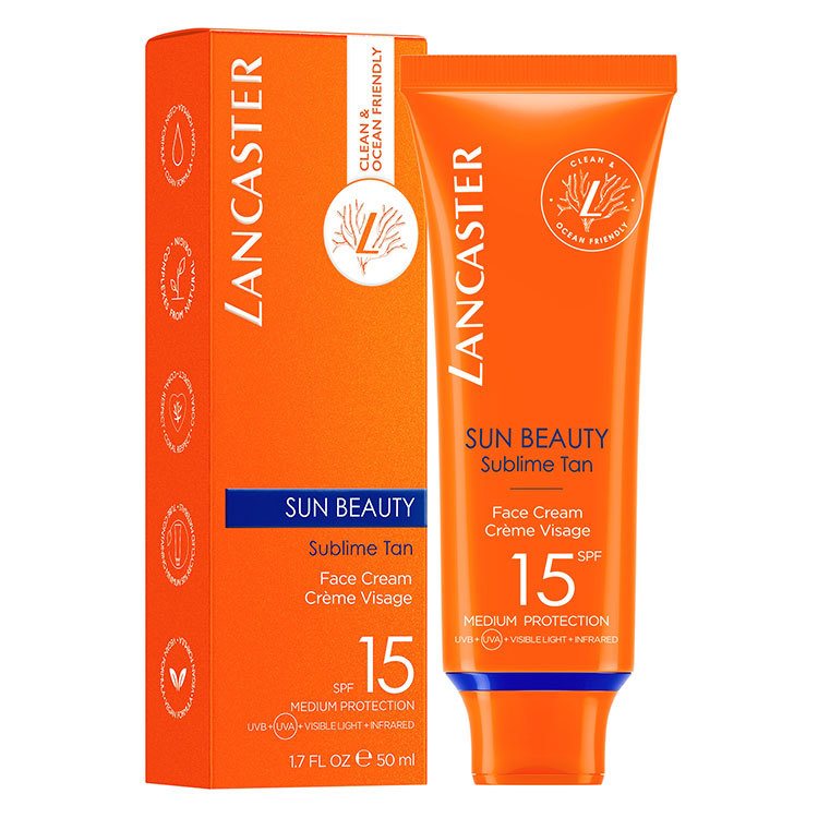 Lancaster Sun Beauty Silky Face Cream SPF15 50ml