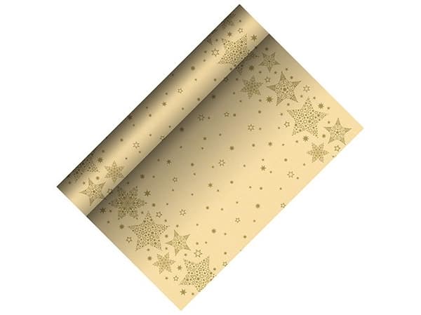 Papstar 88667, Rektangulær, Krem, Cellulose, 400 mm, 3 m, 1 stykker