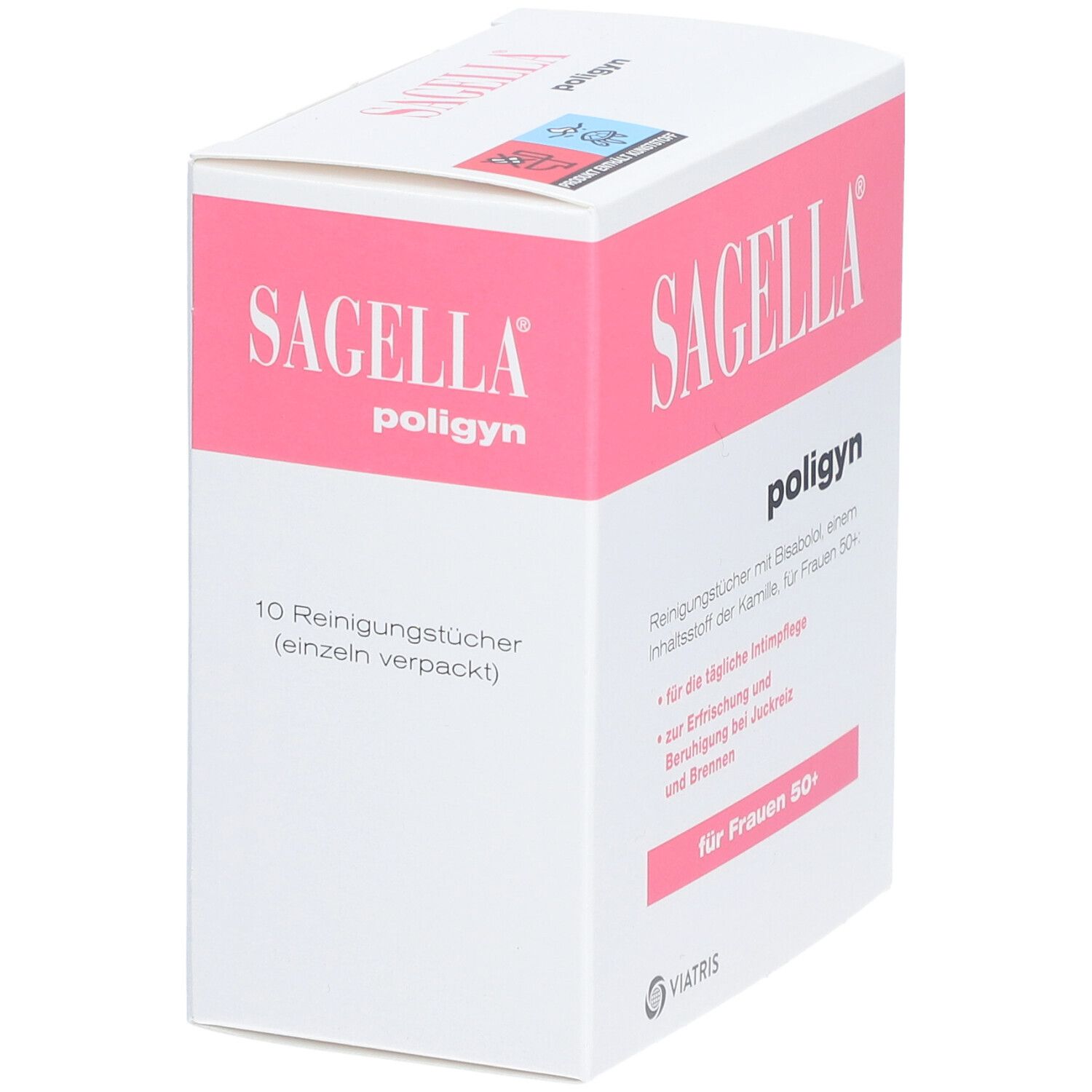 SAGELLA poligyn Intim-Reinigungstücher