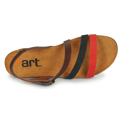 Art - I LIVE - Marron / Rouge