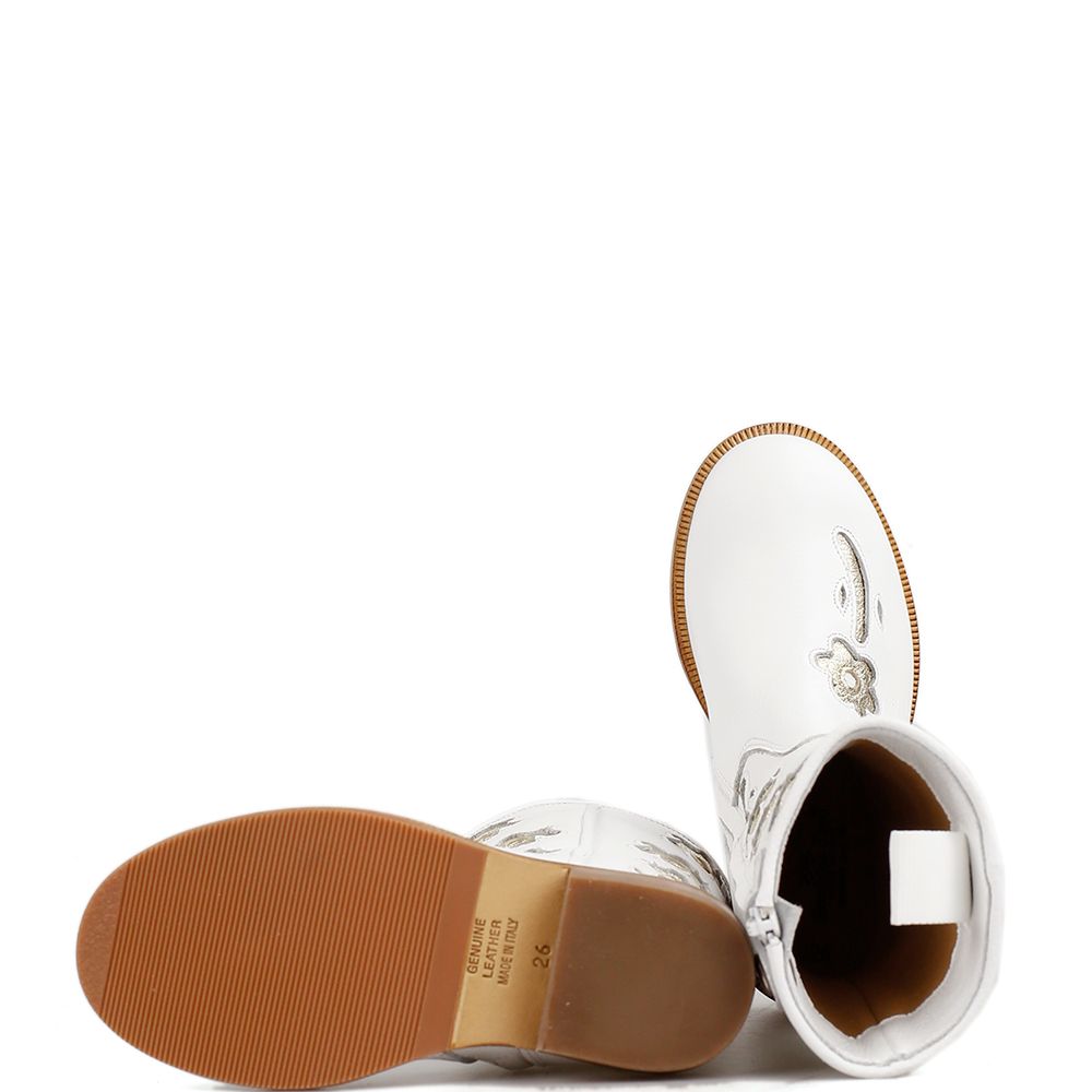 Zecchino d'Oro 5016 wit met bloemen