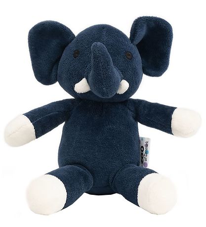 NatureZoo Bamse - 18 cm - Elefant - M?rkebl?