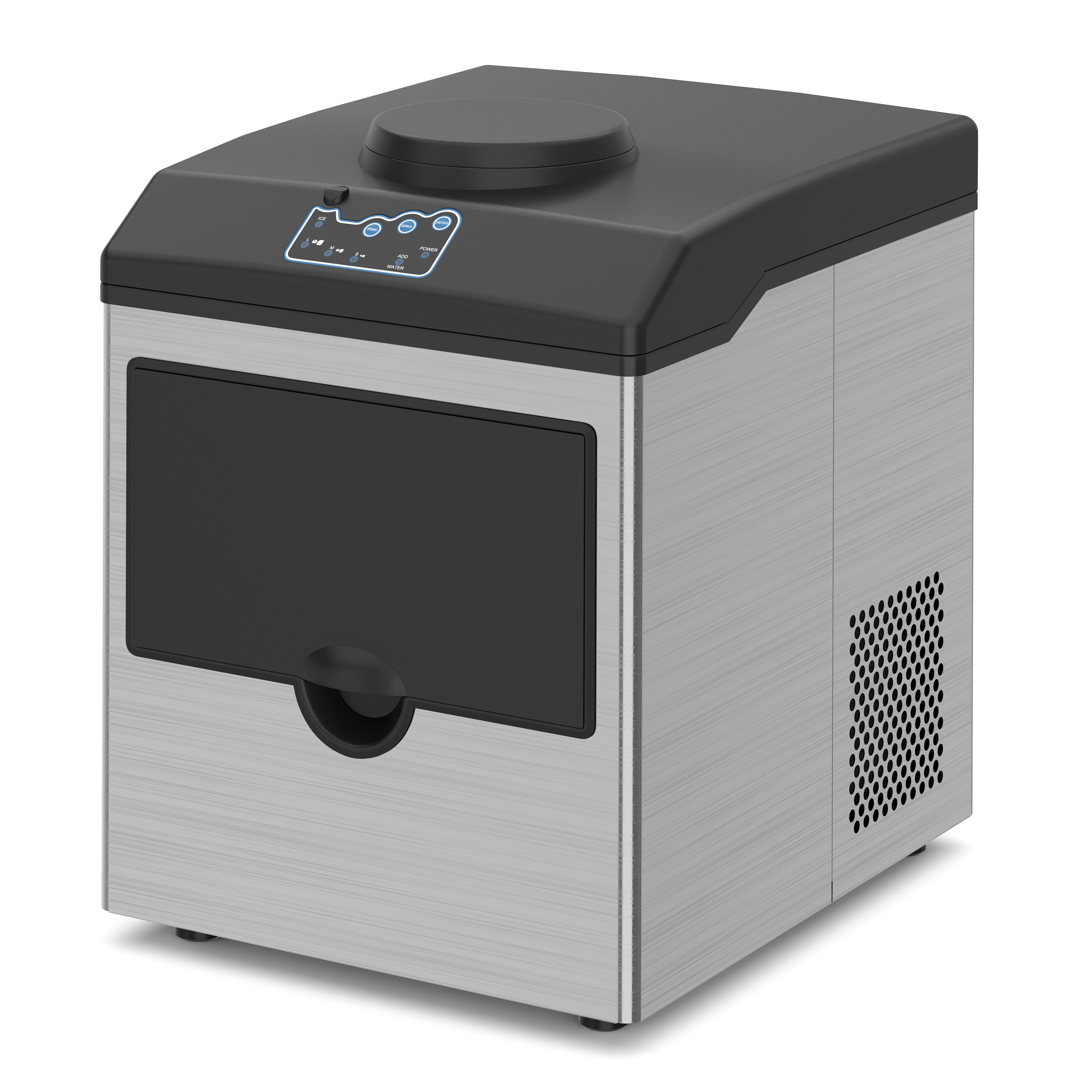 Eiswürfelmaschine mit Wasserspender 22 kg / 24 h