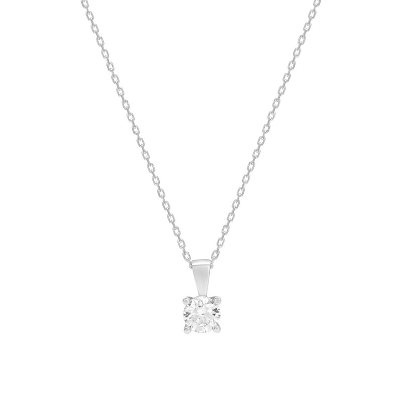 Collier Femme - Oxyde de zirconium - Argent 925 - Longueur : 42 cm