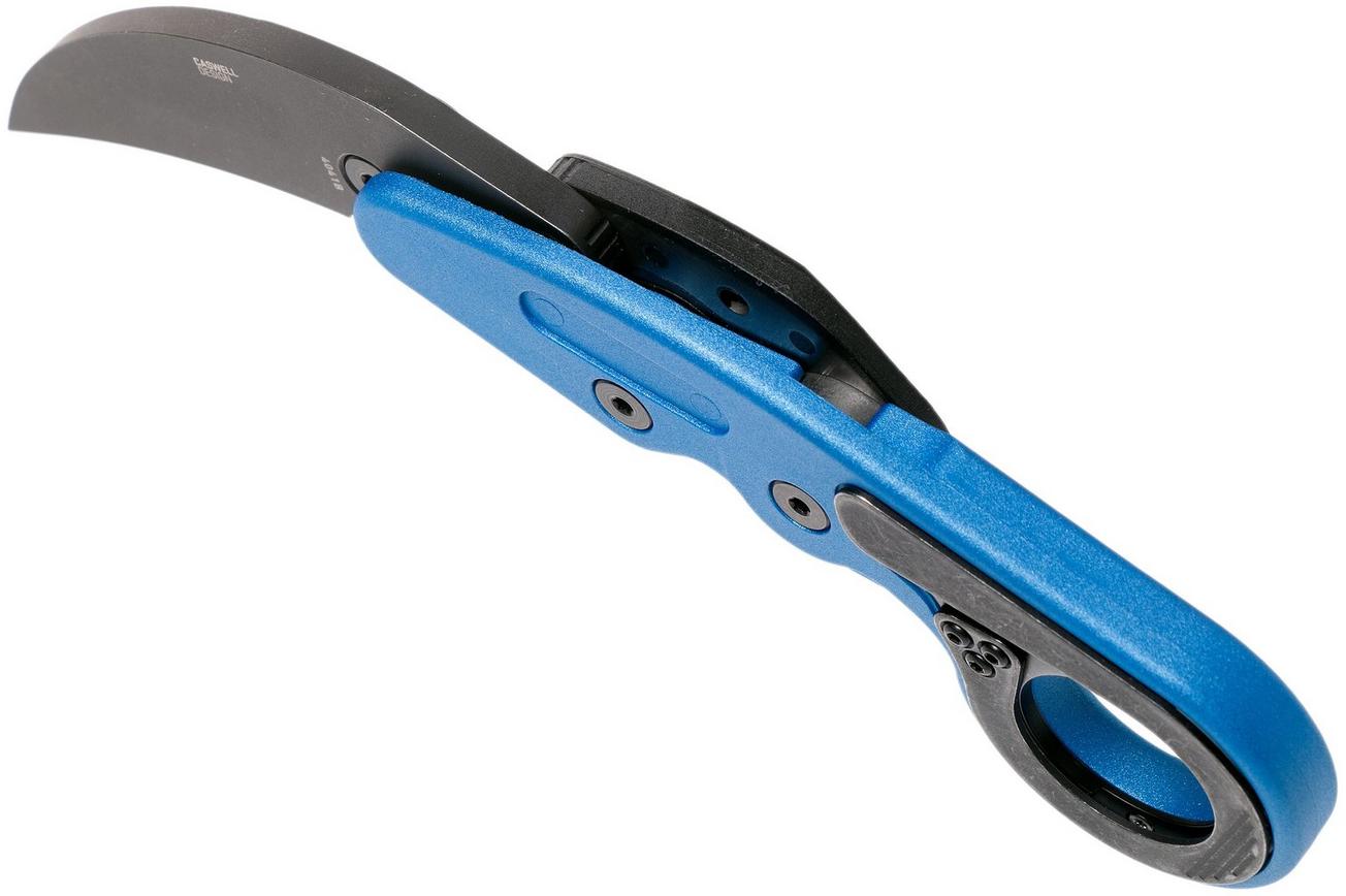 CRKT Provoke Blue Metallic 4041B zakmes, Joe Caswell design