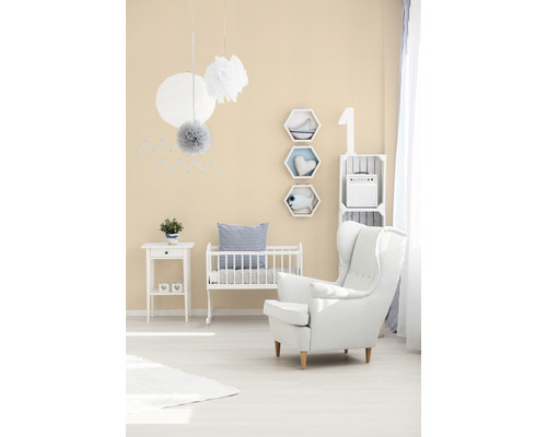 Papierbehang 9087-42 Jongens & Meisjes 2018 effen crème