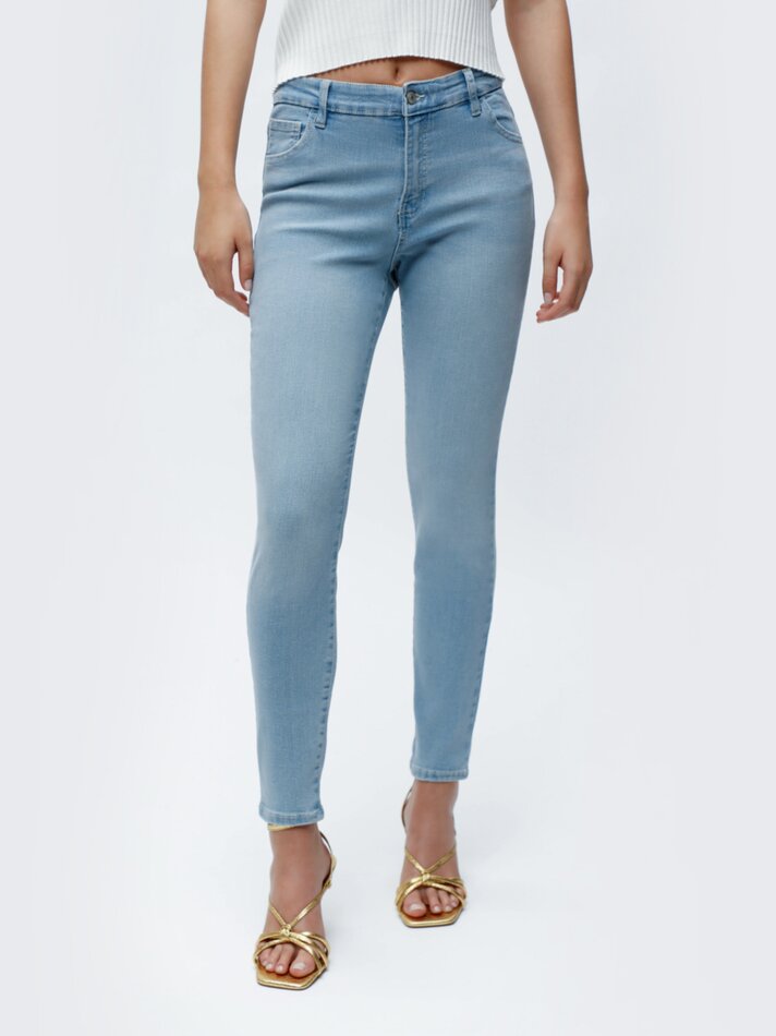 Calça jeans skinny - Índigo