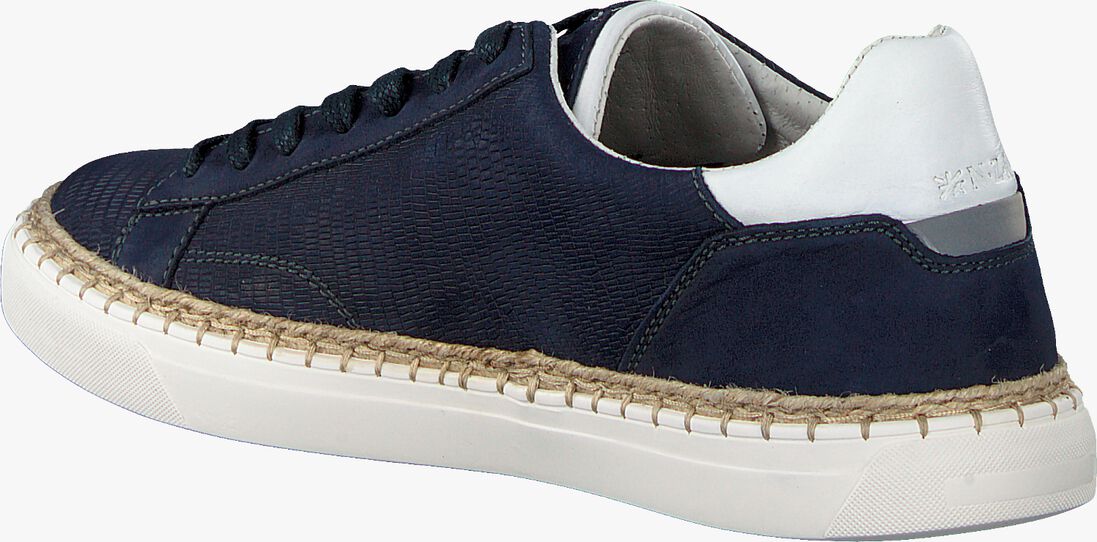 NZA NEW ZEALAND AUCKLAND blauwe nza new zealand auckland lage sneakers taupo ii lizard