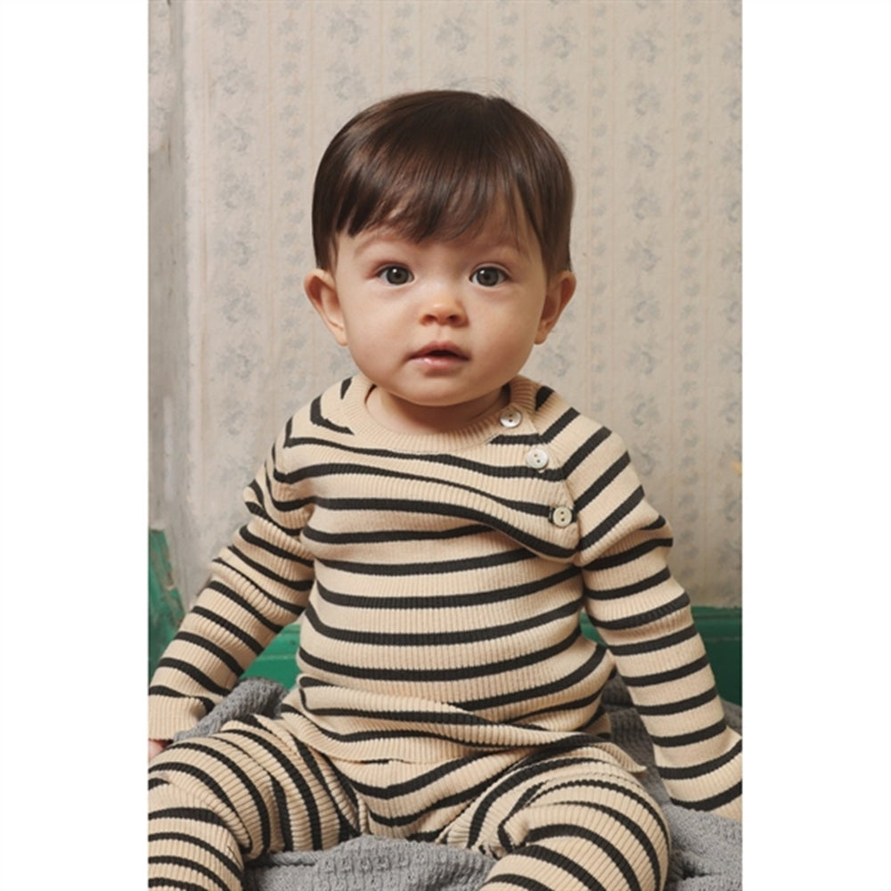 Køb Flöss Flye Strik sweater Noir/Warm cotton
