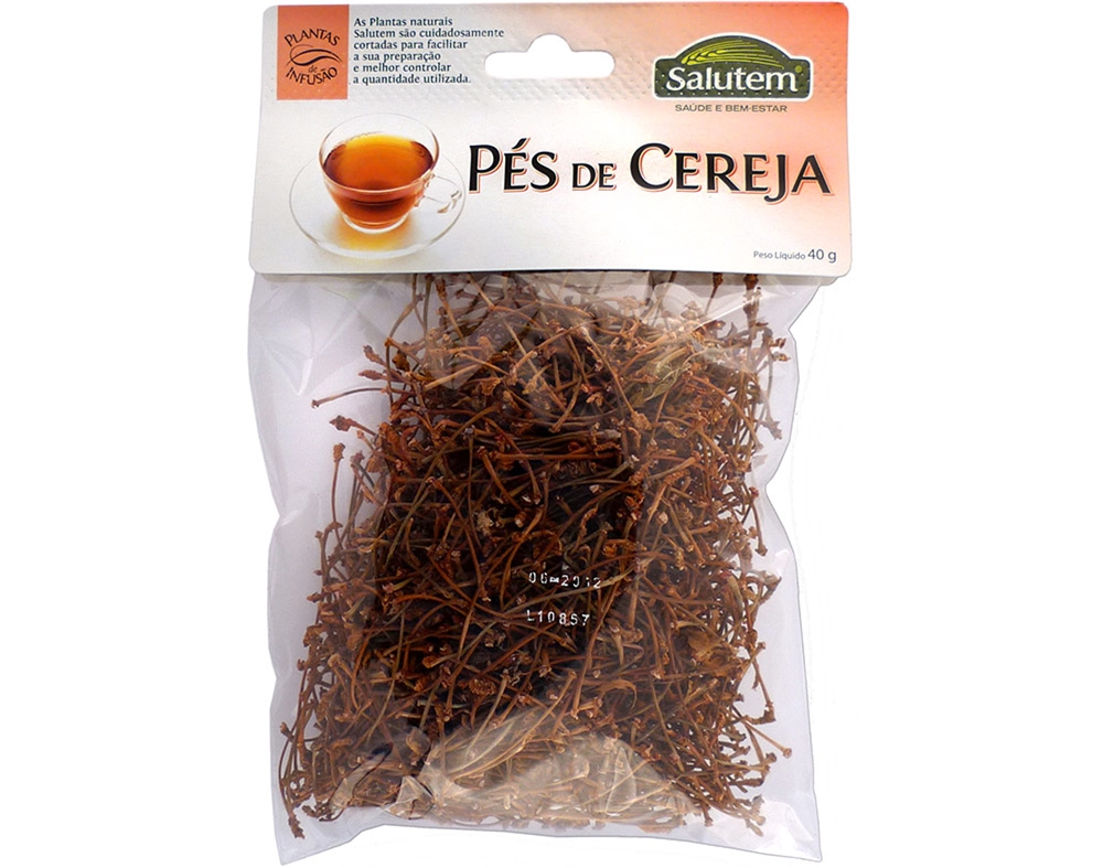 CHÁ SALUTEM EM SACO PÉS CEREJA 40G