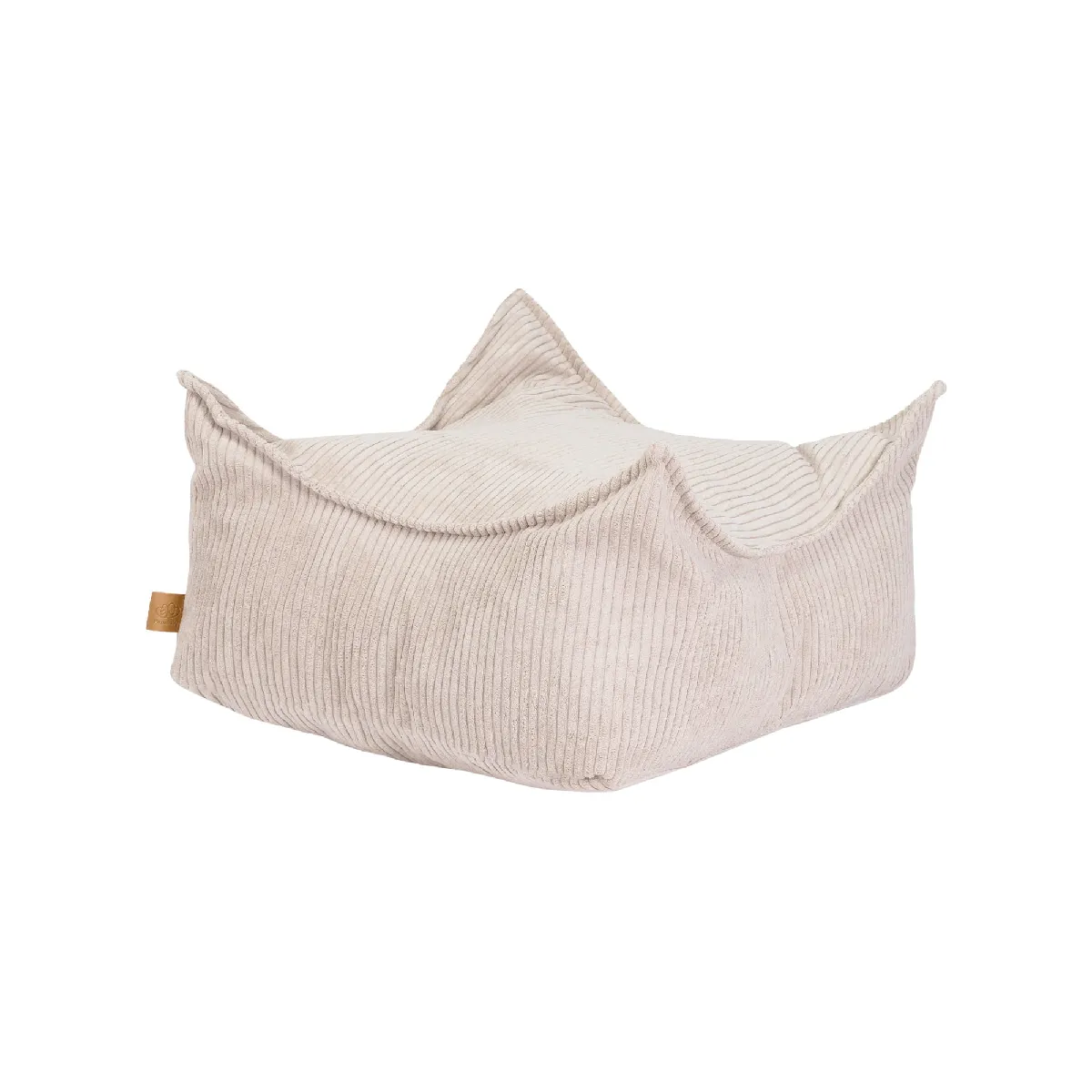 MeowBaby Carré Pouf Aesthetic - Ecru