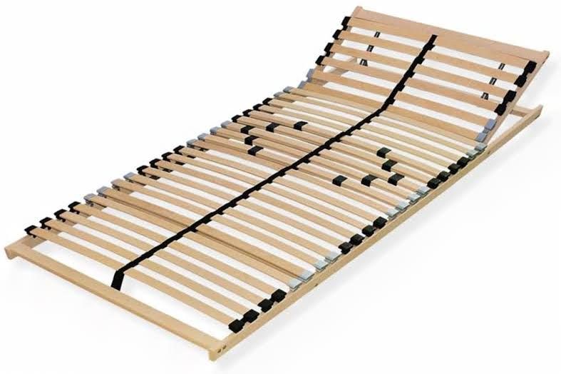 Premium Lattenrost 100x200 Punktelastischer 7 Zonen Lattenrahmen Buche