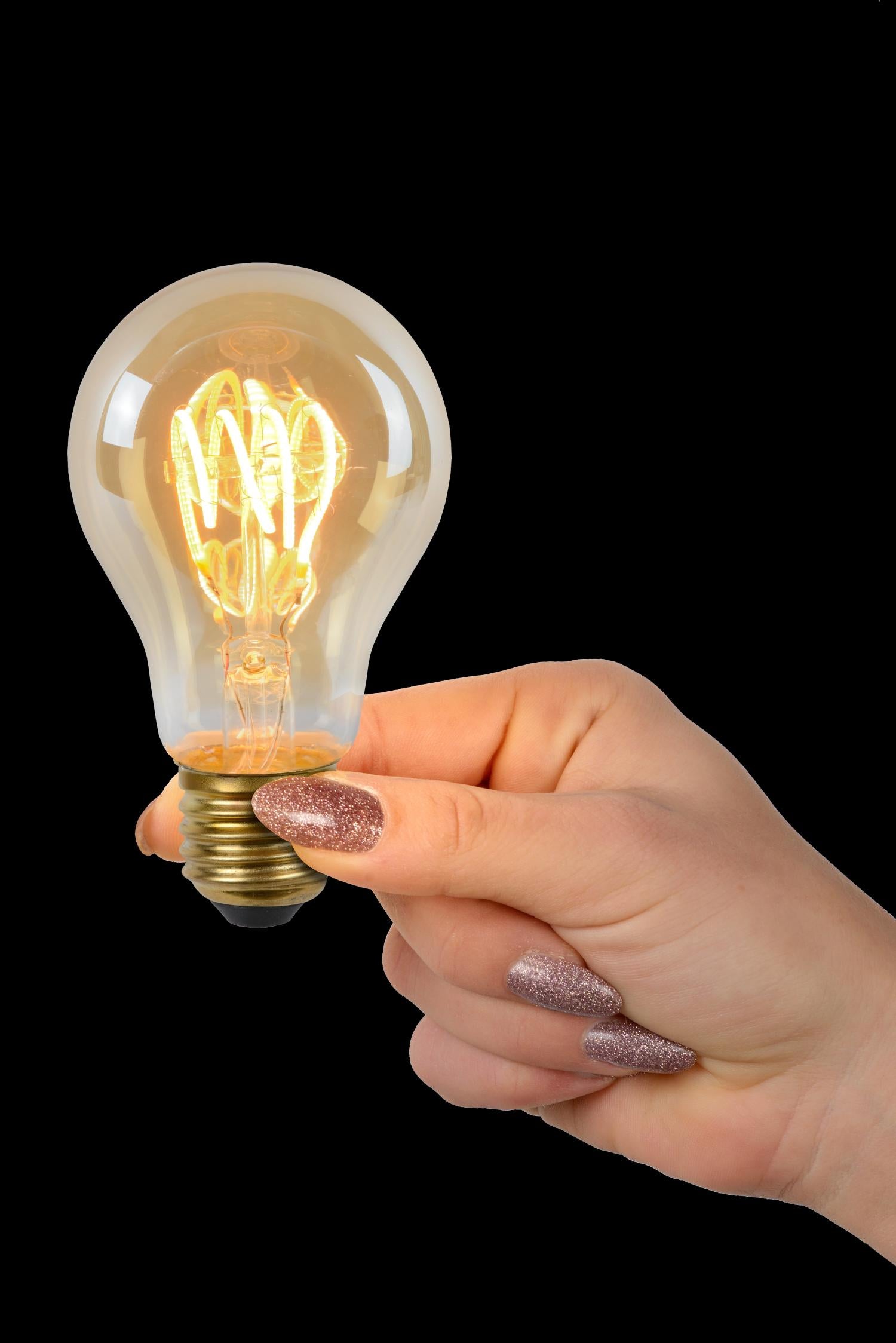 Lucide A60 TWILIGHT SENSOR Filament lamp - Amber (set van 4)